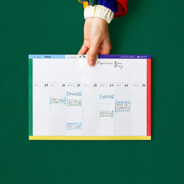 Bloc semainier Assistant week - Papier Tigre – Image 6