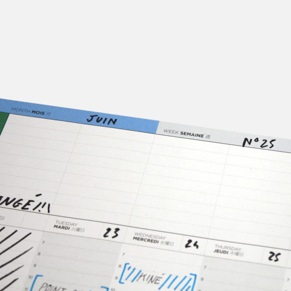 Bloc semainier Assistant week - Papier Tigre – Image 4