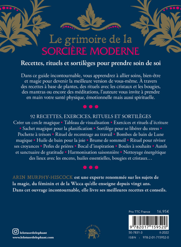 Le grimoire de la sorcière moderne - Arin MURPHY-HISCOCK – Image 2