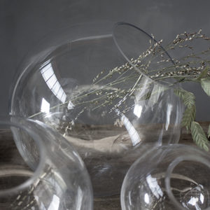 Vase boule en verre - StoreFactory (2 tailles)