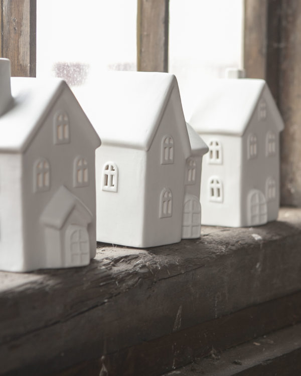 Photophore porcelaine maison porte ouverte - StoreFactory – Image 6