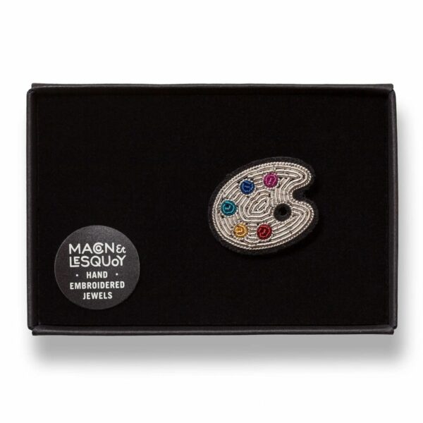 Broche palette de peinture - Macon et Lesquoy – Image 3