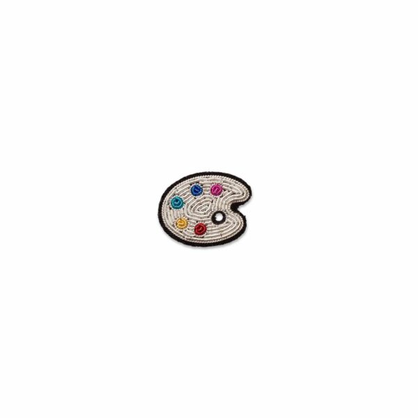 Broche palette de peinture - Macon et Lesquoy