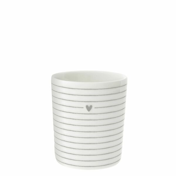 Mug à rayures gris - Bastion Collections