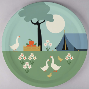 Plateau rond Camping - Les Petits Yéyés