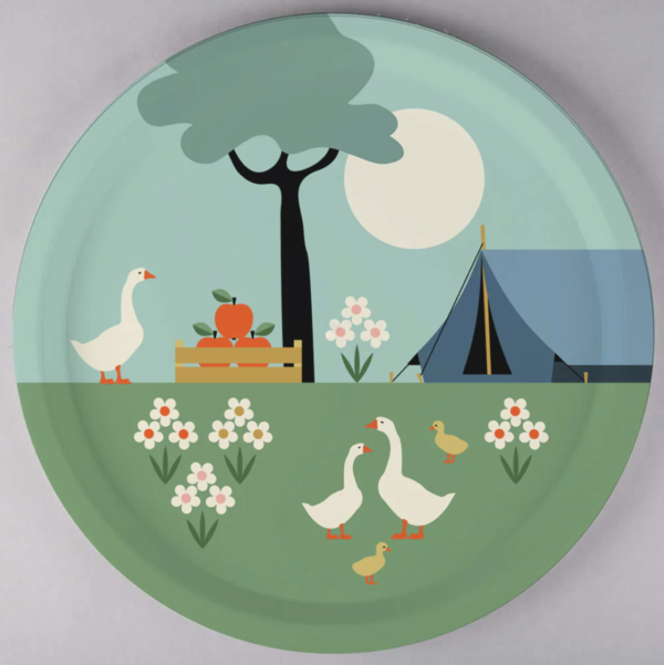 Plateau rond Camping - Les Petits Yéyés