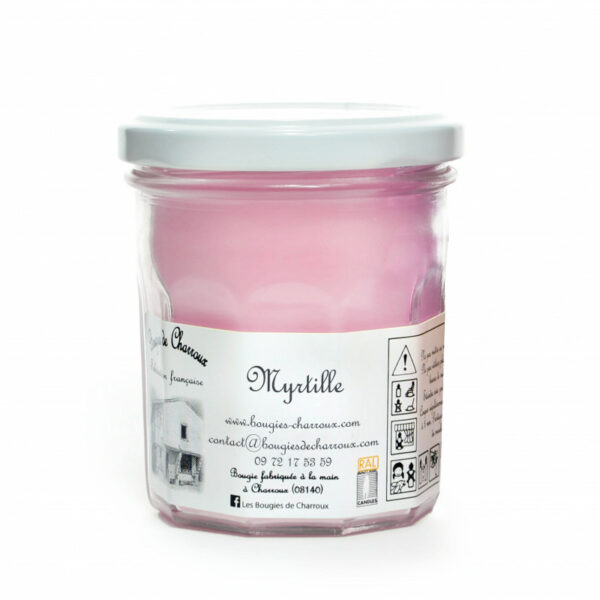 Bougie Myrtille - Bougies de Charroux