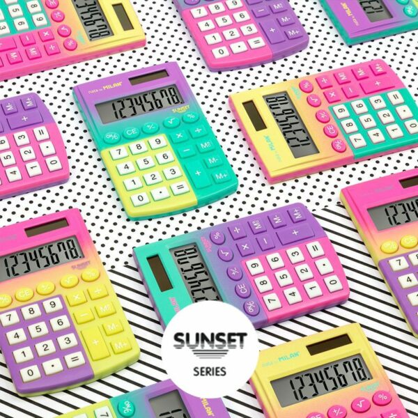 Calculatrice compacte Sunset  - Milan – Image 2