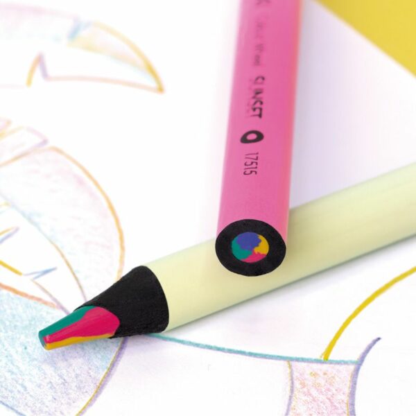 Crayon Sunset multicouleurs - Milan