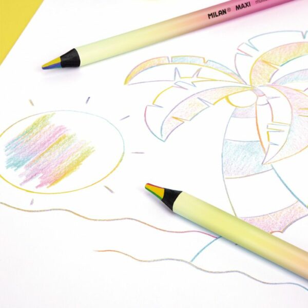 Crayon Sunset multicouleurs - Milan – Image 3