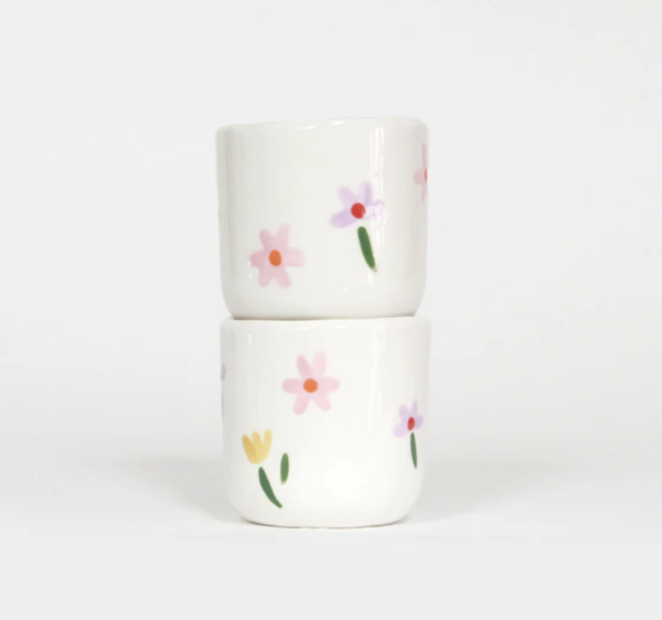 Tasse à café Fleurie chérie - Bouclez-la – Image 2