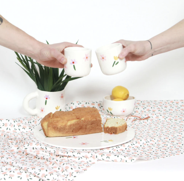 Tasse à café Fleurie chérie - Bouclez-la – Image 4