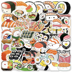 Stickers Sushis Sashimis