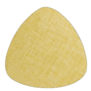 Dessous de plat rétro jaune - La Carafe