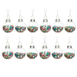 Mini boules de Noël à paillettes disco