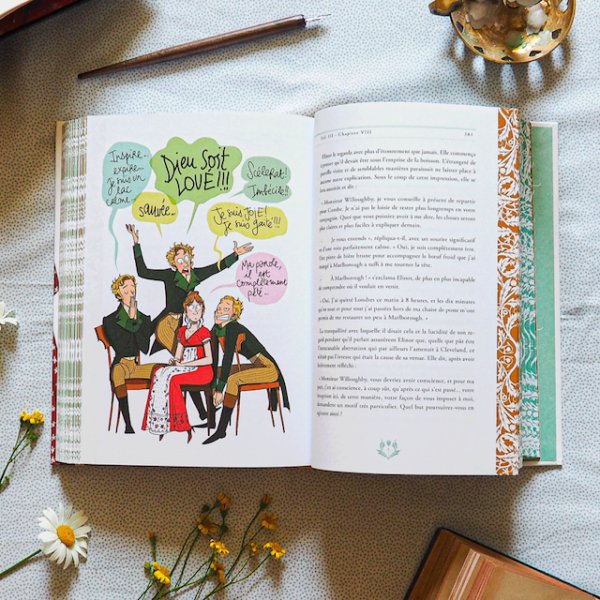 livre Raison et sentiments - Jane Austen et Margaux Motin – Image 2
