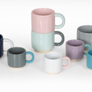 Tasse empilable (coloris variés)