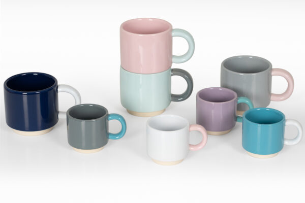 Tasse empilable (coloris variés)