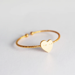 Bague réglable Coeur - Adorabili