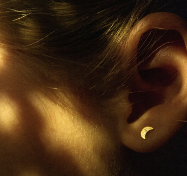 Boucles d'oreilles Lune étoile filante - Adorabili – Image 3