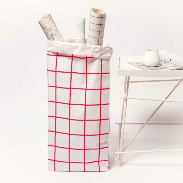 Grand sac de rangement en papier (plusieurs motifs) – Image 8