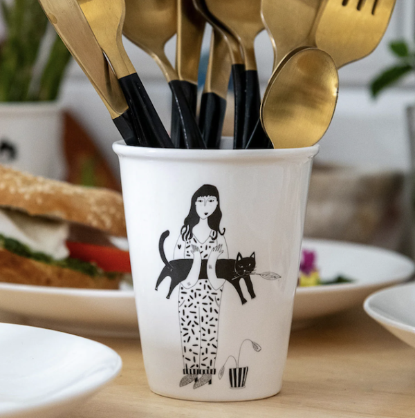 Tasse Chat noir - Helen B – Image 2