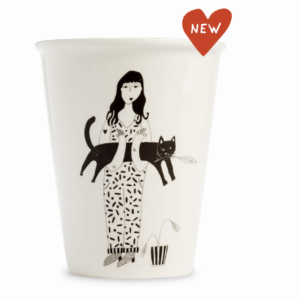 Tasse Chat noir - Helen B