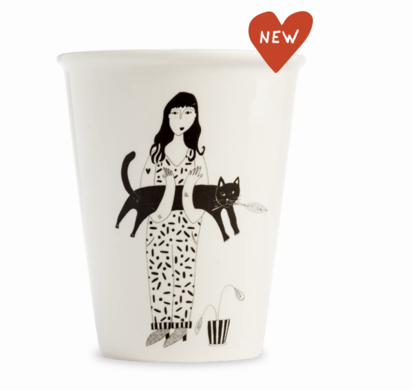 Tasse Chat noir - Helen B