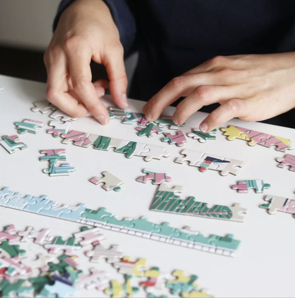 Puzzle 500 pièces Mentally I'm here – Image 2