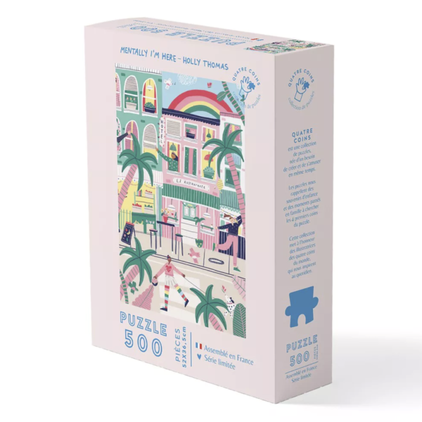 Puzzle 500 pièces Mentally I'm here