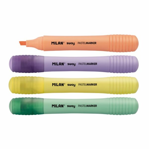Etui 4 marqueurs fluos Sway - Milan
