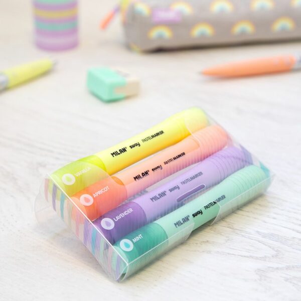 Etui 4 marqueurs fluos Sway - Milan – Image 5