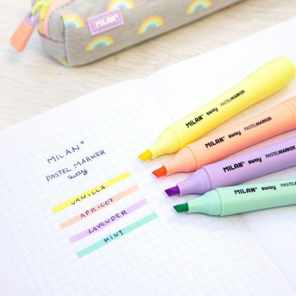 Etui 4 marqueurs fluos Sway - Milan – Image 4