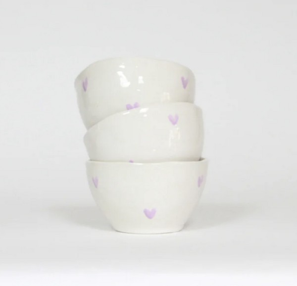 Bol Coeurs Lilas de toi - Bouclez-la – Image 2