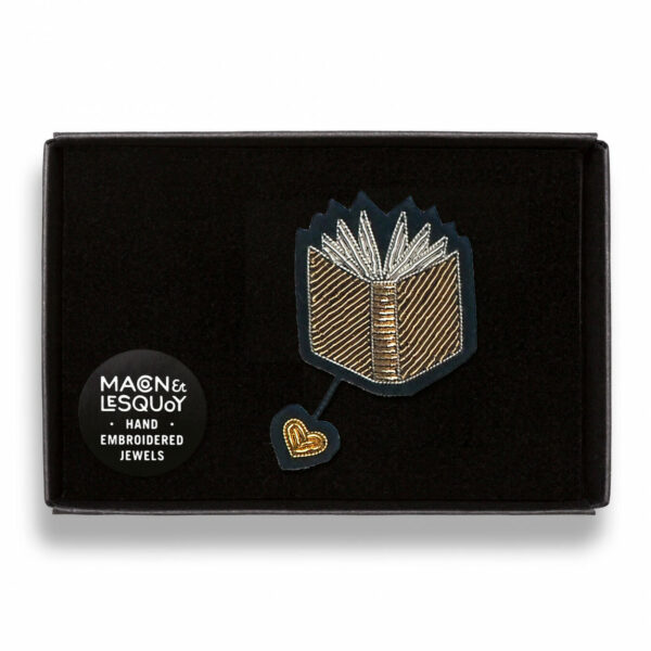 Broche Livre Marcel Proust - Macon et Lesquoy – Image 2