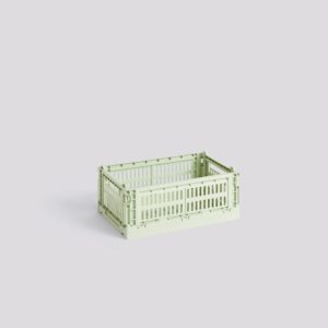 Cagette pliable S vert menthe - Hay Design