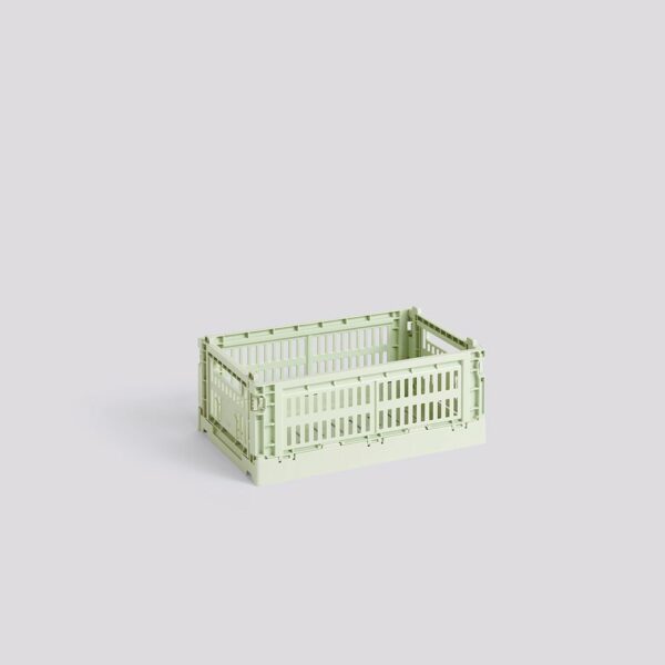Cagette pliable S vert menthe - Hay Design