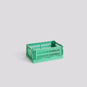 Cagette pliable S vert Dark Mint - Hay Design