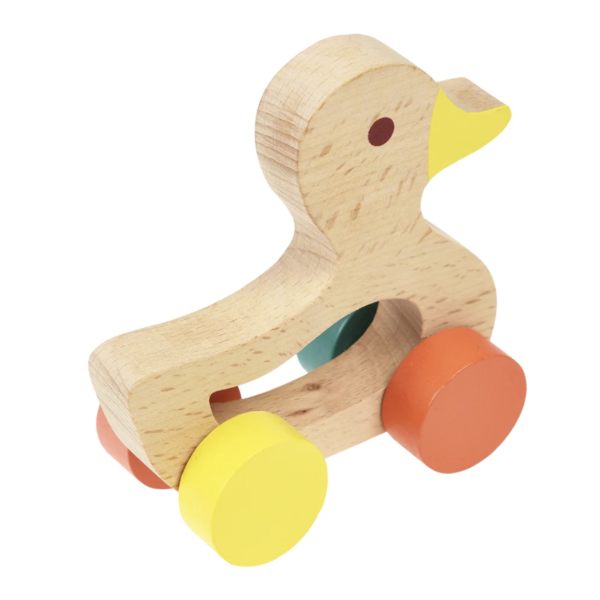 Jouet en bois canard – Image 2