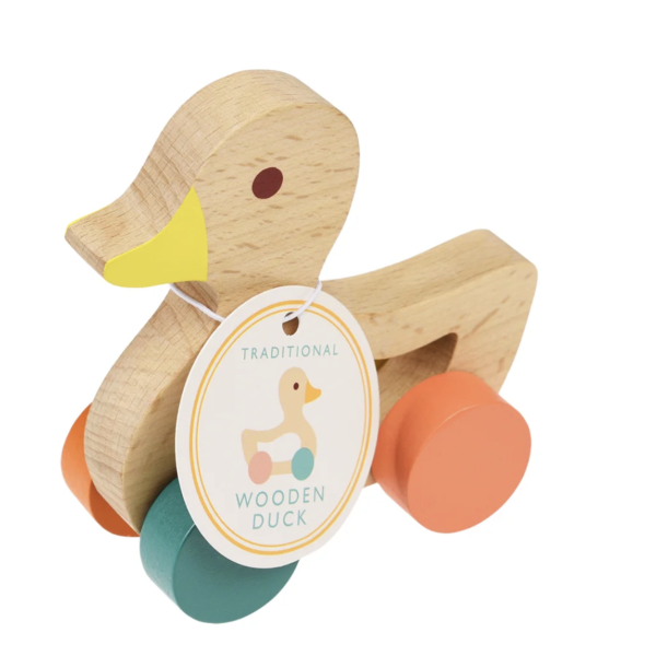 Jouet en bois canard – Image 3