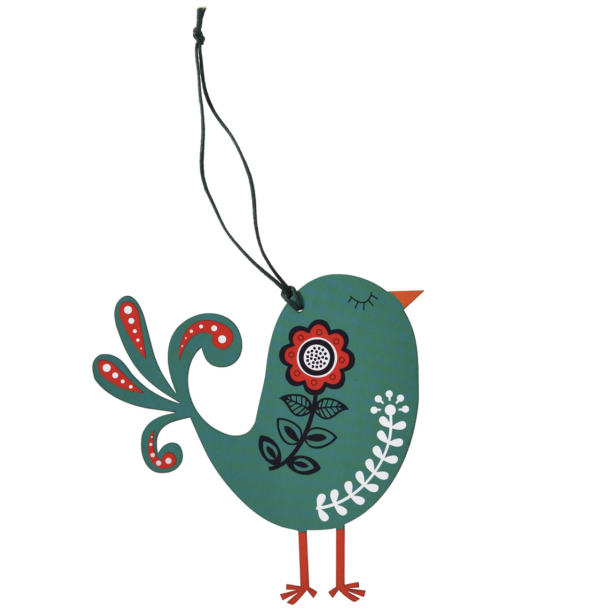 Décoration oiseau en bois – Image 2