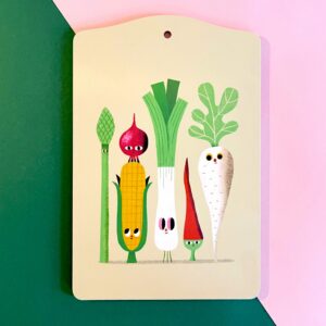 Planche de présentation Légumes - Omm Design