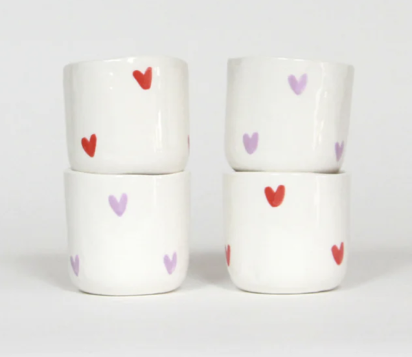 Tasse à café Coeurs Lilas de toi - Bouclez-la – Image 4