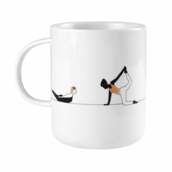 Mug en porcelaine Yoga - Räder – Image 2