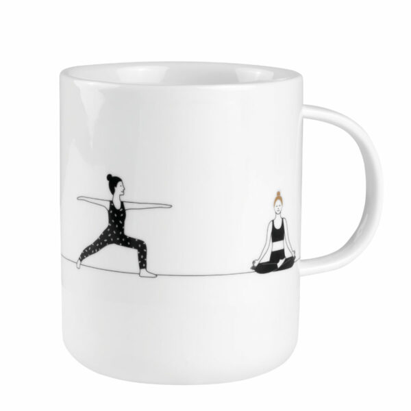 Mug en porcelaine Yoga - Räder