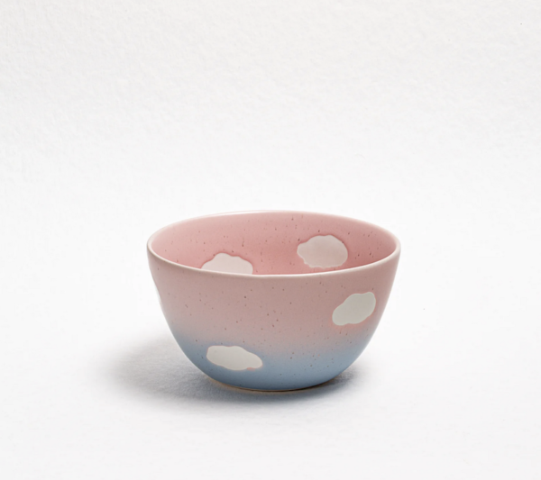 Bol Nuages Sunset rose et bleu - Egg Back Home