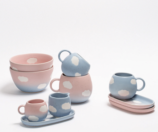 Bol Nuages Sunset rose et bleu - Egg Back Home – Image 4
