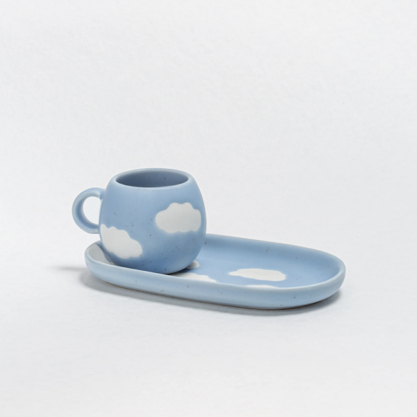 Mini plateau Nuages bleu - Egg Back Home – Image 2