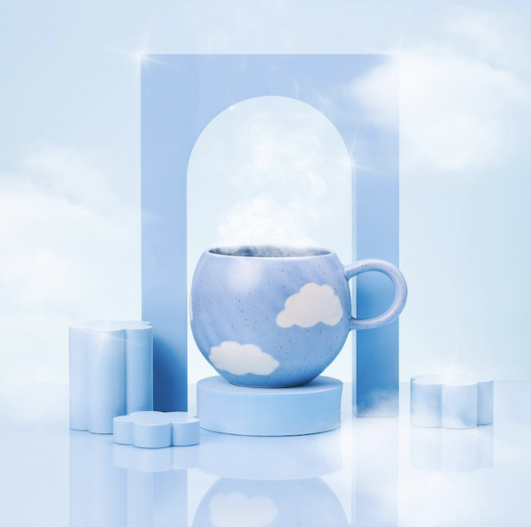 Tasse nuage bleue 500ml - Egg Back Home – Image 2
