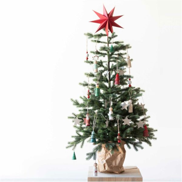 Boule de noël Sapin en bois – Image 2